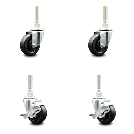 Service Caster Henny Penny 03007 Caster Replacement Set HEN-SCC-TS05S310-POS-58SP-2-TLB-2